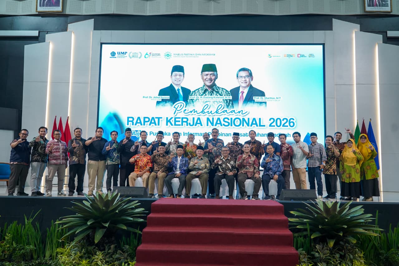 UMP Jadi Tuan Rumah Rakernas 2026 MPI PP Muhammadiyah, Perkuat Literasi dan Transformasi Digital Persyarikatan